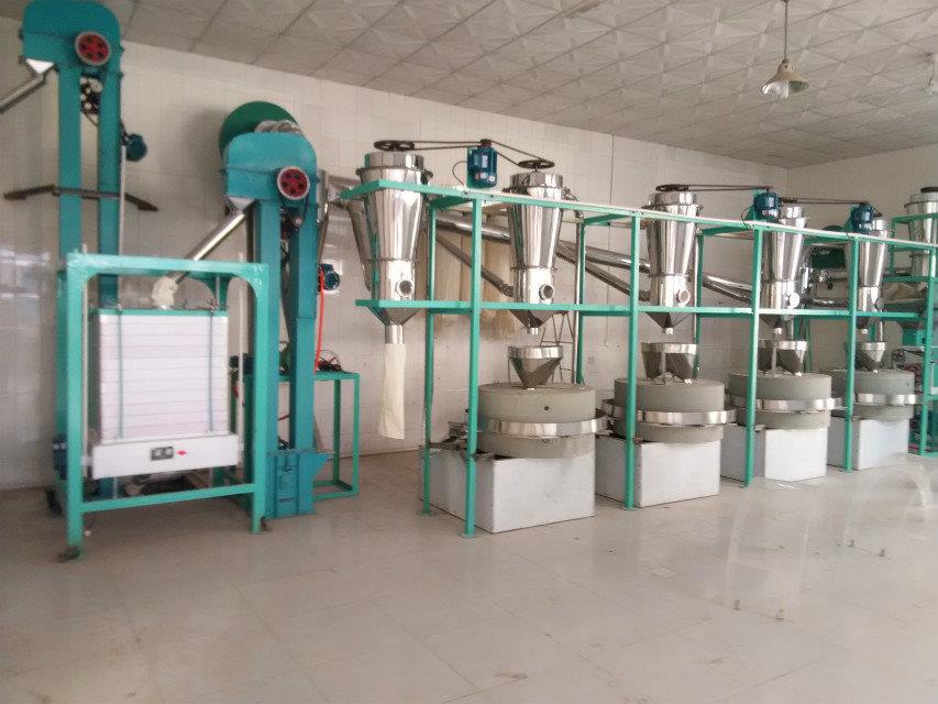 automatic flour mill machine