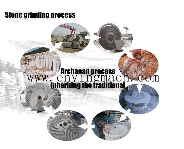 stone grinding process
