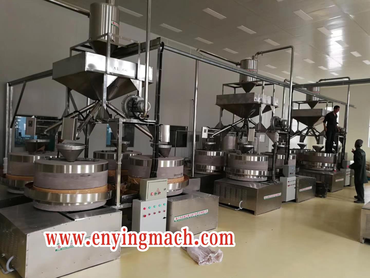 peanut butter production line