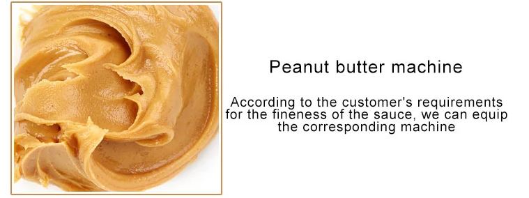 peanut butter making machine