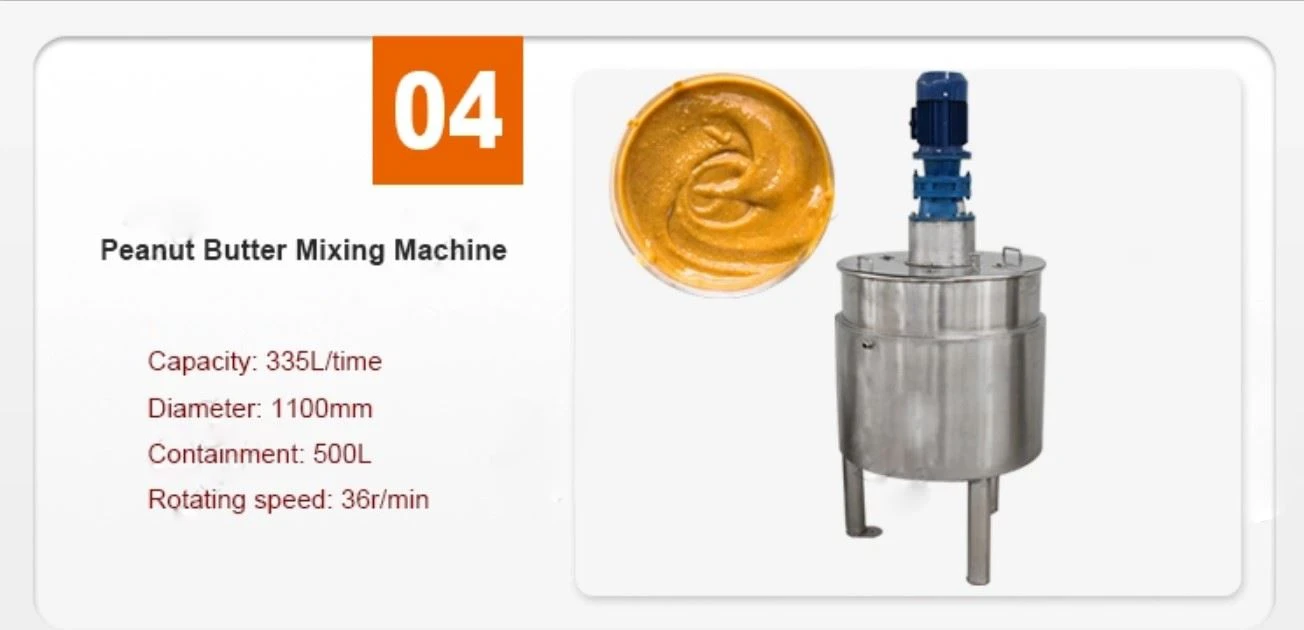 peanut butter mixing machine