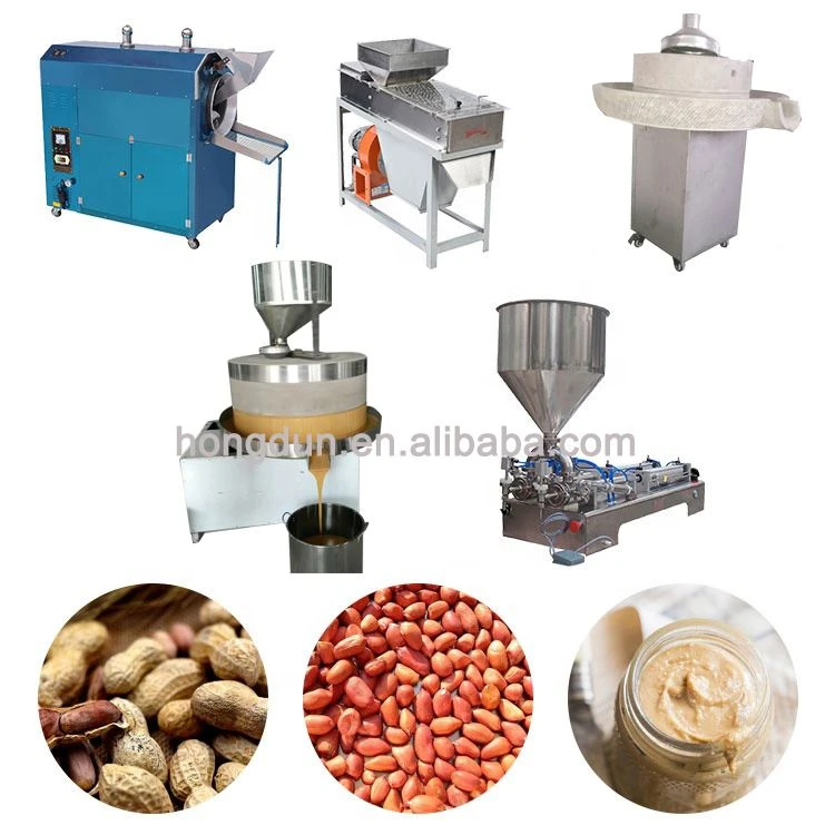 samll peanut butter production line