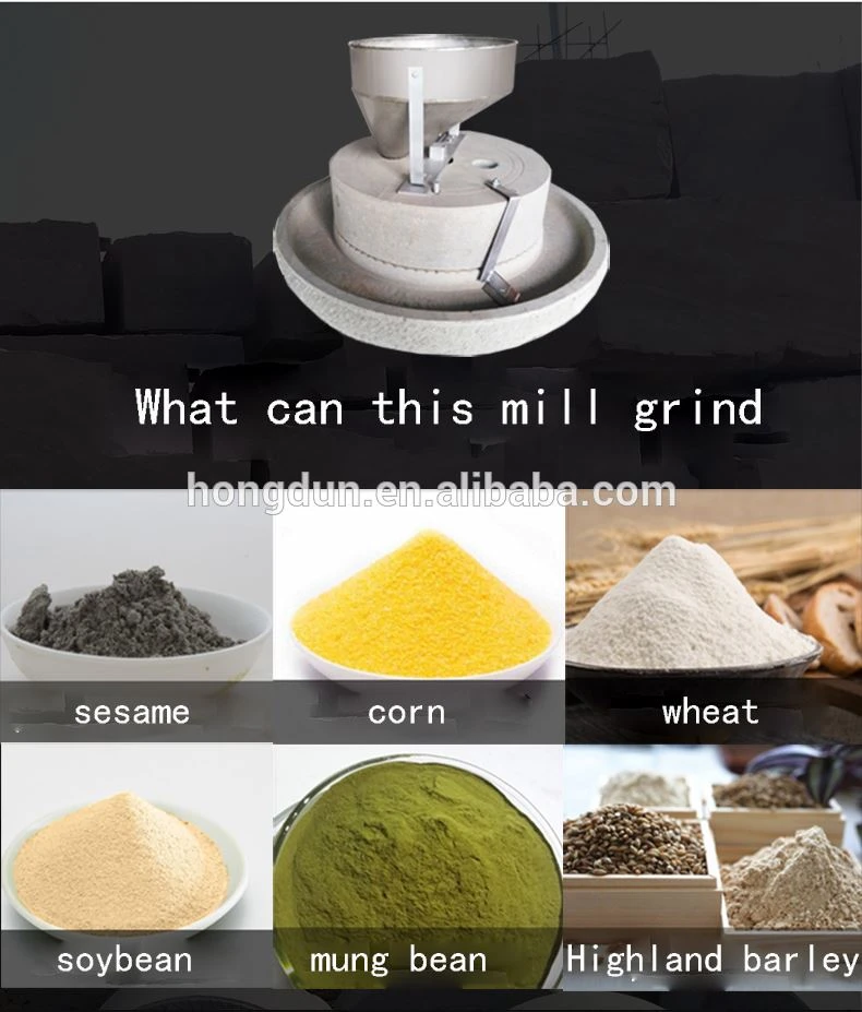 Grain flour display