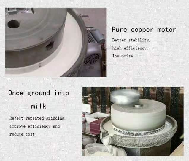   Stone grinding process