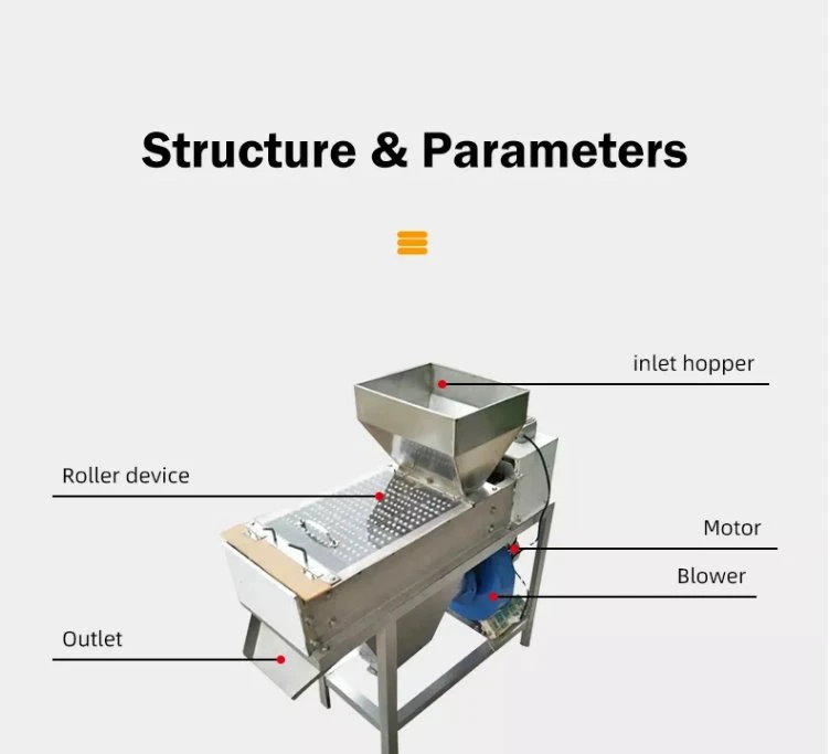 Peanut peeling machine Peanut peeling machine