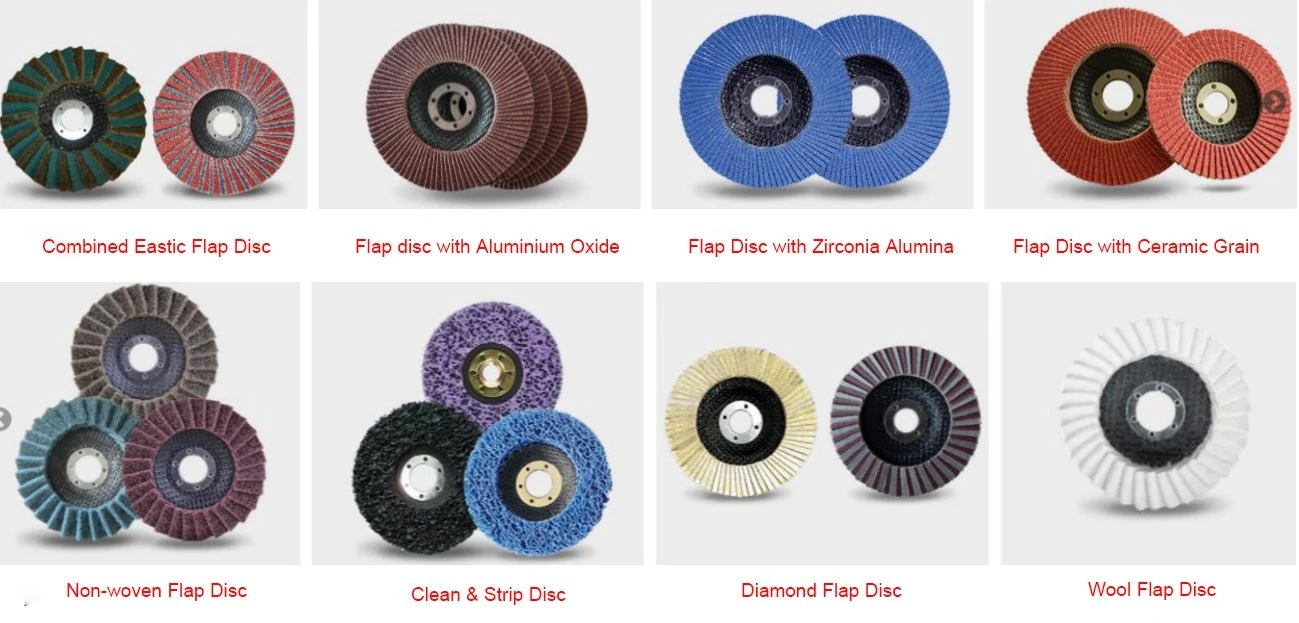 tye of flap disc 