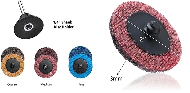 roll lock quick change discs