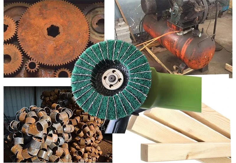 nylon fiber flap wheel nylon fiber flap wheel