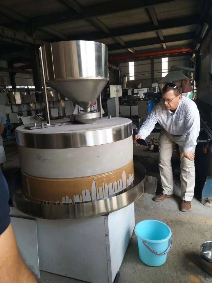 High Capacity Peanut Butter Making Machine Tahini Colloid Grinder On Sale