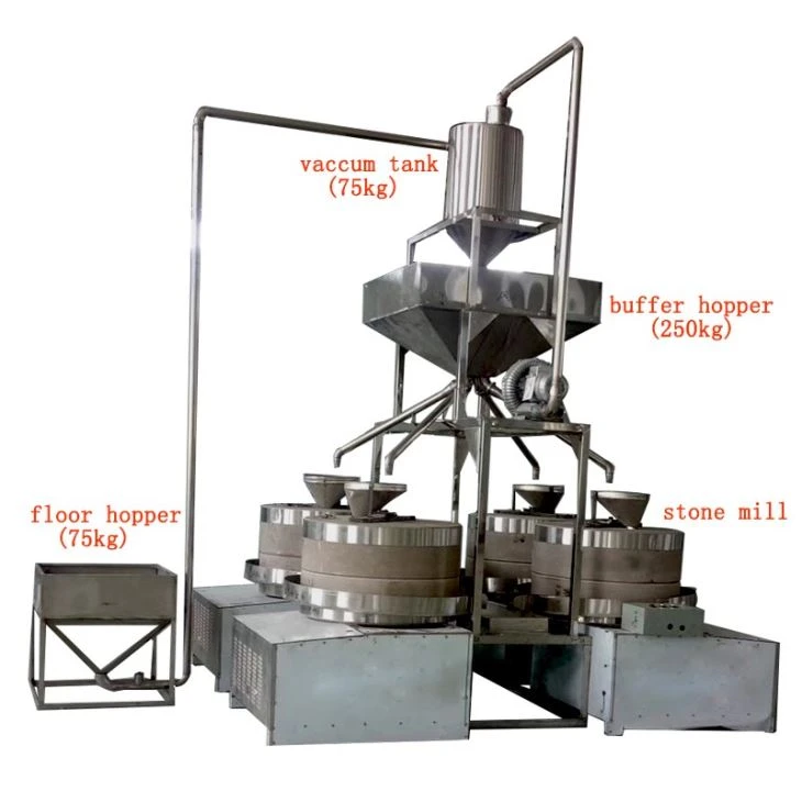 Tahini Peanut Butter Grinder-stone Milling Machine
