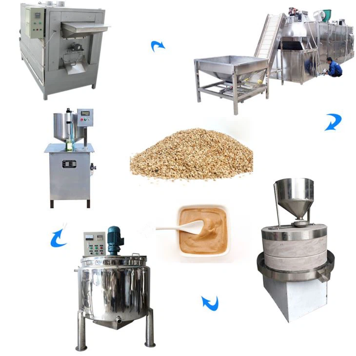 Tahini Processing Machine Production Line